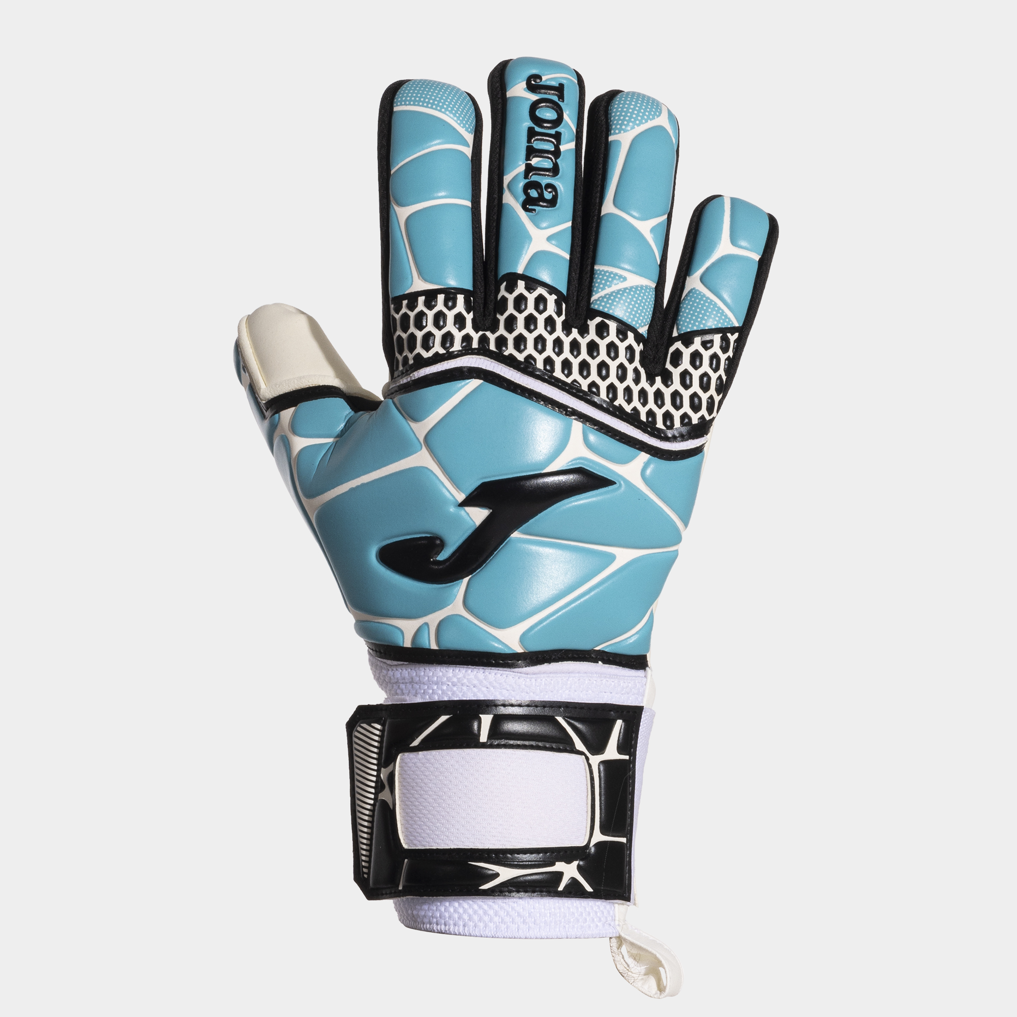 20250428082740.400908.216 MĂNUȘI JOMA DE PORTAR FOTBAL GK-PRO NEGRU/TURCOAZ - imagine 1