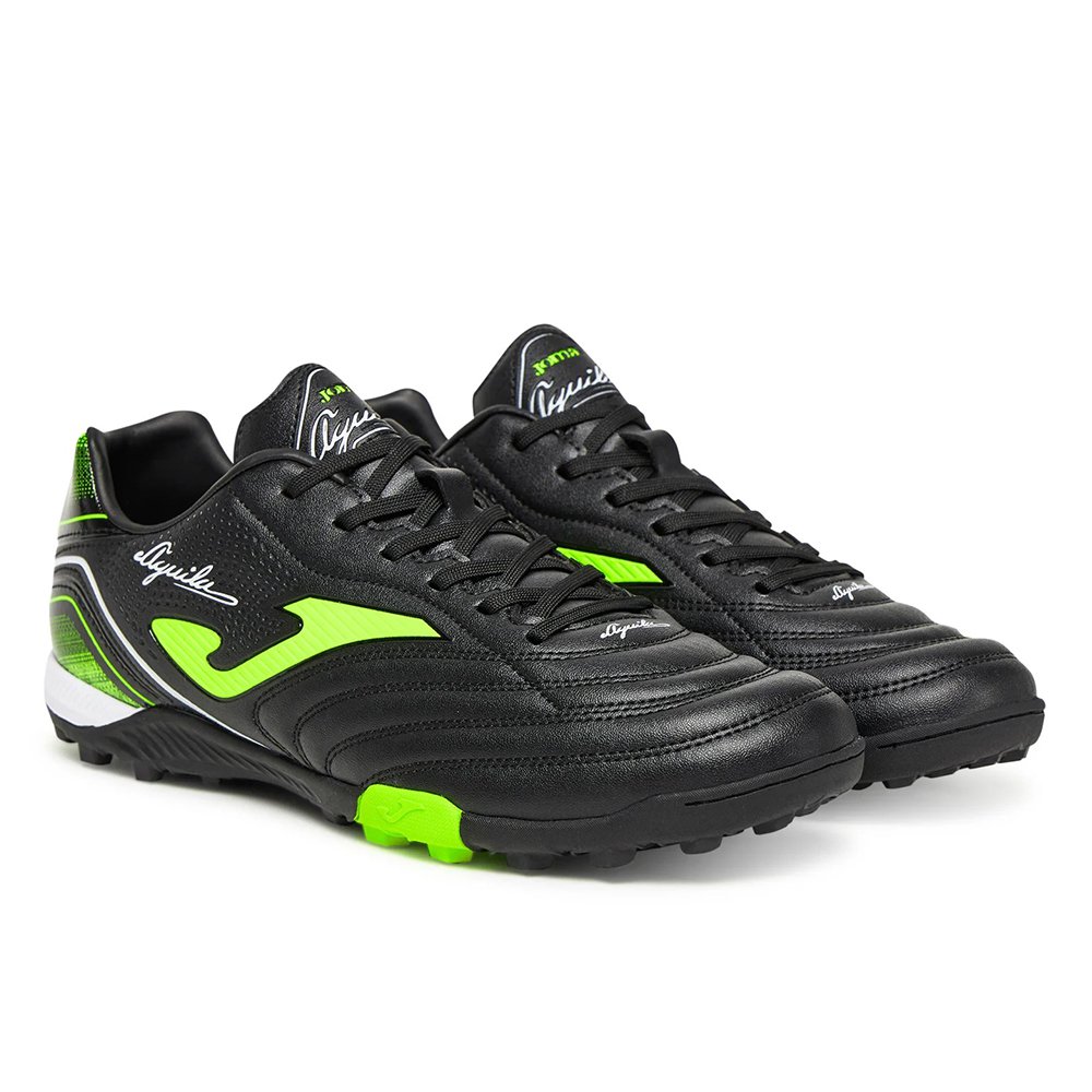 AGUS2501TF-Ghete-Fotbal-Joma-Aguila-TF-6 GHETE FOTBAL AGUILA NEGRU/VERDE - imagine 1