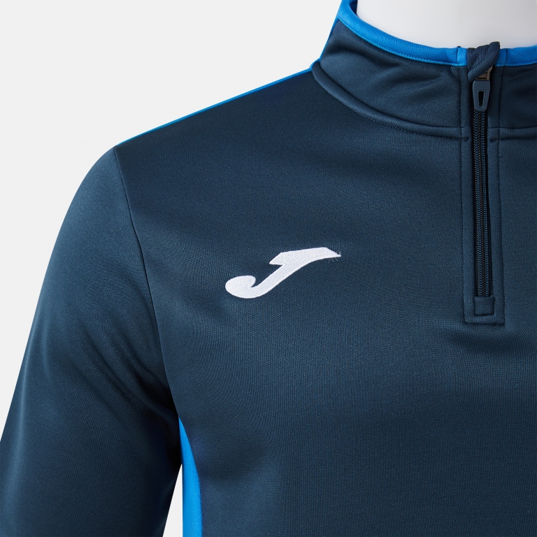 20251120_112441_105003.337_4_ BLUZA JOMA WINNER IV FERMOAR SCURT BLEUMARIN/ALBASTRU - imagine 2