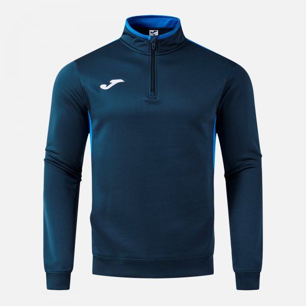 20260205100739.105003.337_large BLUZA JOMA WINNER IV FERMOAR SCURT BLEUMARIN/ALBASTRU - imagine 1