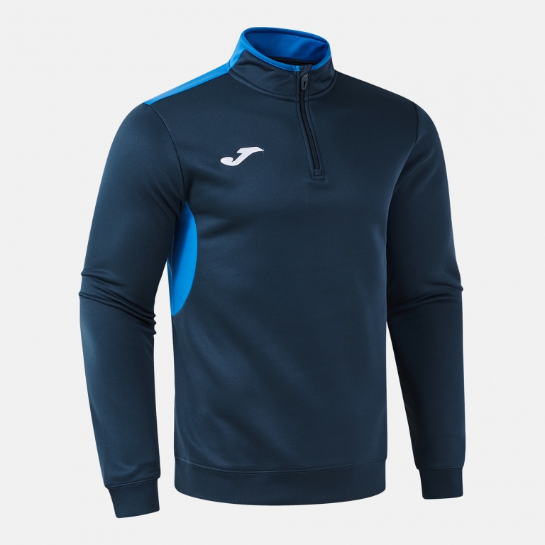20260206_094944_105003.337 BLUZA JOMA WINNER IV FERMOAR SCURT BLEUMARIN/ALBASTRU - imagine 5