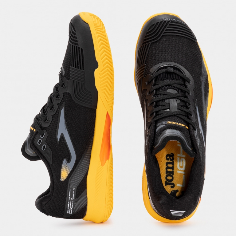 20260414_155146_telcw2501c_4 ADIDASI JOMA TENIS ELECTRIC NEGRU/GALBEN - imagine 4
