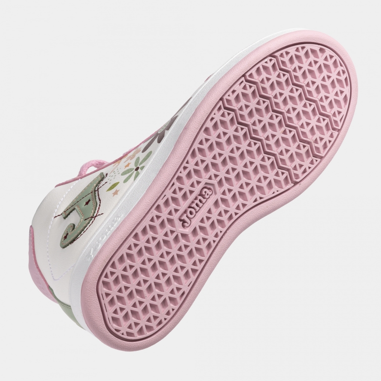 20250915_144239_jfloww2502_5 ADIDASI JOMA COPII FLOWER ALB/FLORI - imagine 3